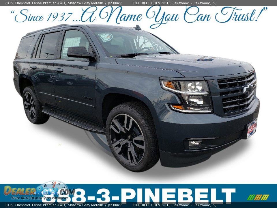 2019 Chevrolet Tahoe Premier 4WD Shadow Gray Metallic / Jet Black Photo #1
