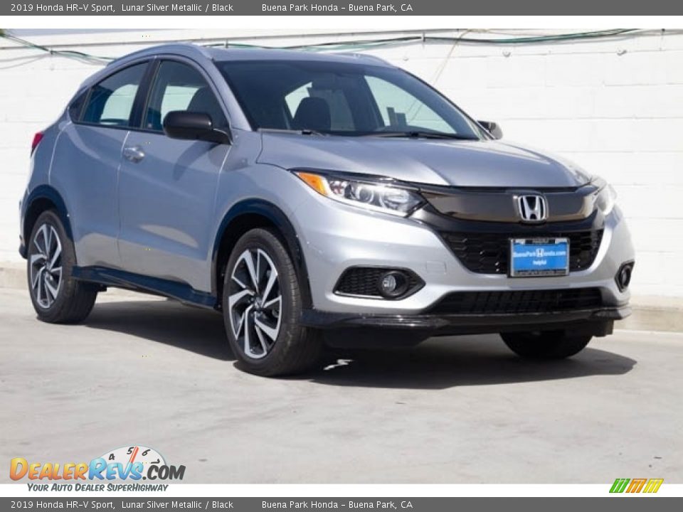 2019 Honda HR-V Sport Lunar Silver Metallic / Black Photo #1