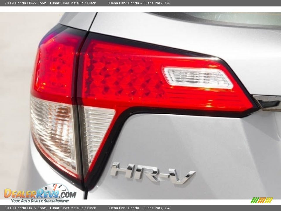 2019 Honda HR-V Sport Lunar Silver Metallic / Black Photo #7
