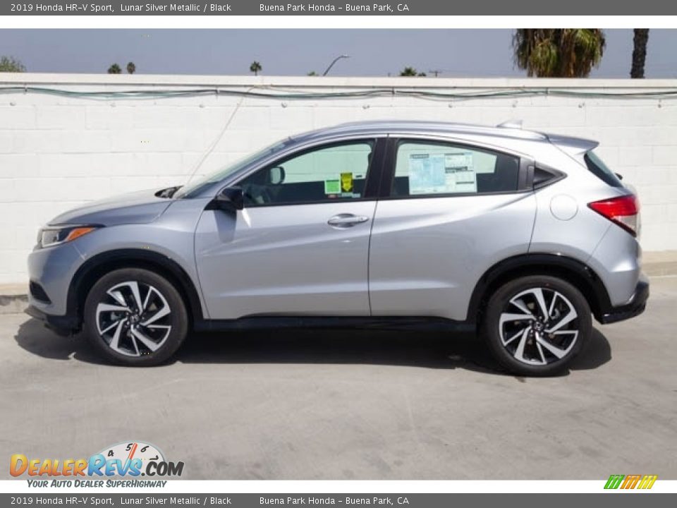 2019 Honda HR-V Sport Lunar Silver Metallic / Black Photo #9