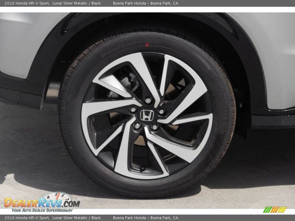2019 Honda HR-V Sport Lunar Silver Metallic / Black Photo #11