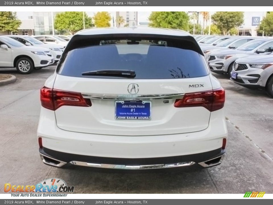 2019 Acura MDX White Diamond Pearl / Ebony Photo #6