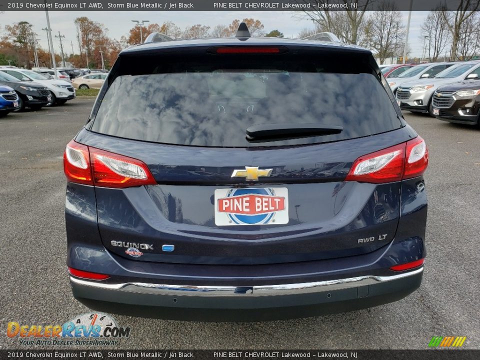 2019 Chevrolet Equinox LT AWD Storm Blue Metallic / Jet Black Photo #5