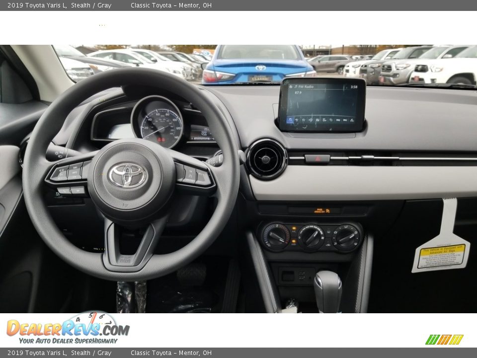 2019 Toyota Yaris L Stealth / Gray Photo #3