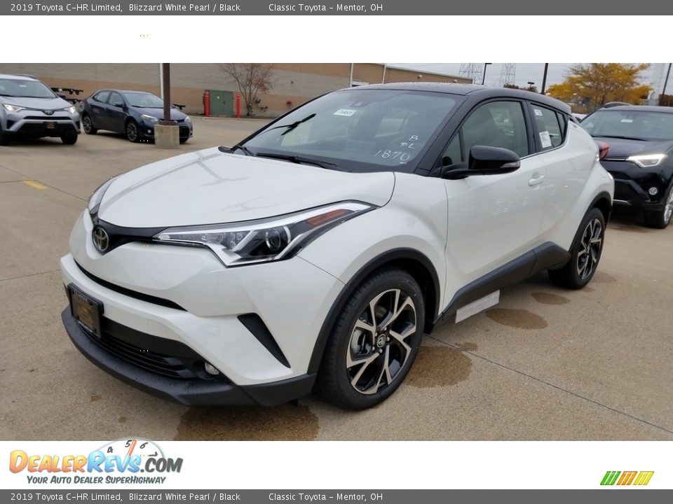 2019 Toyota C-HR Limited Blizzard White Pearl / Black Photo #1