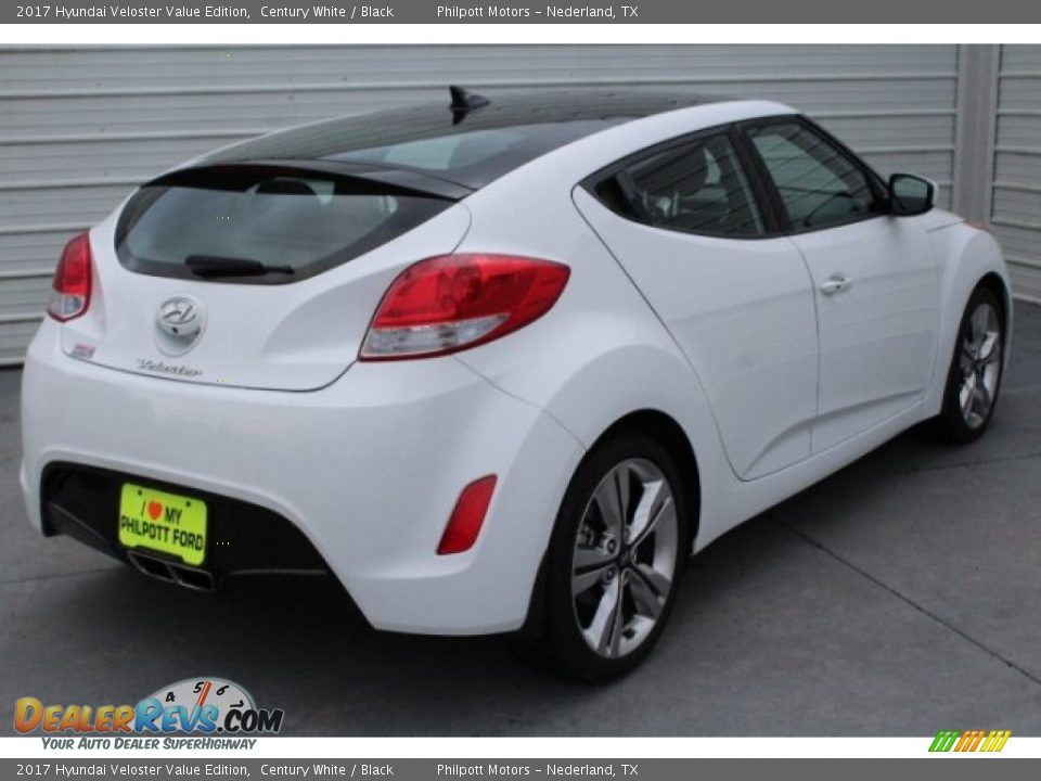 2017 Hyundai Veloster Value Edition Century White / Black Photo #10