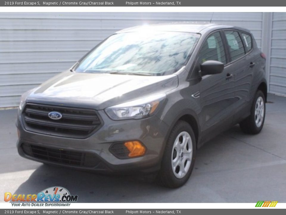 2019 Ford Escape S Magnetic / Chromite Gray/Charcoal Black Photo #3