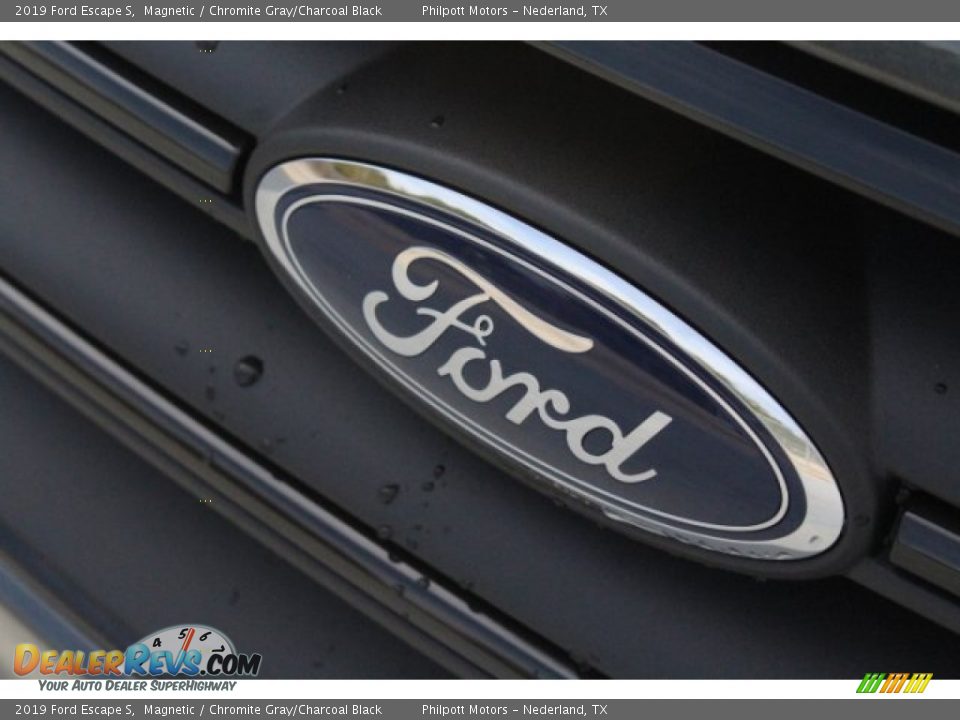 2019 Ford Escape S Magnetic / Chromite Gray/Charcoal Black Photo #4