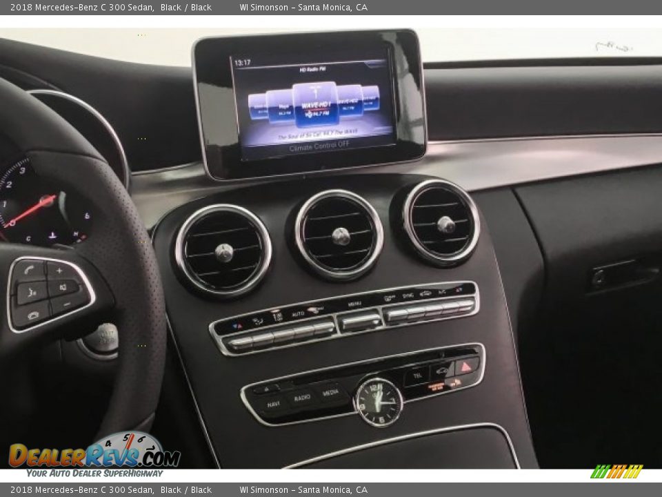 2018 Mercedes-Benz C 300 Sedan Black / Black Photo #6