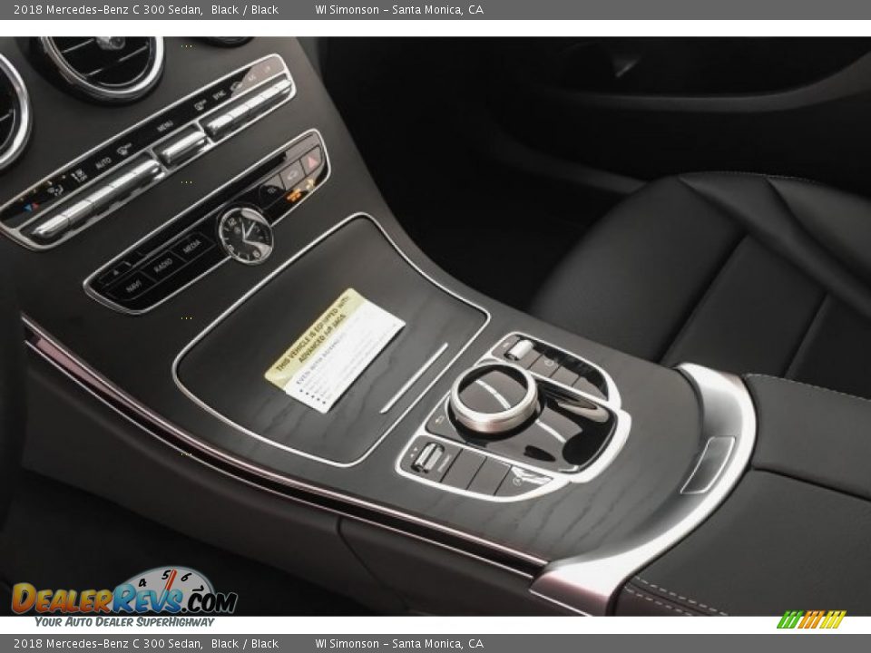 2018 Mercedes-Benz C 300 Sedan Black / Black Photo #7