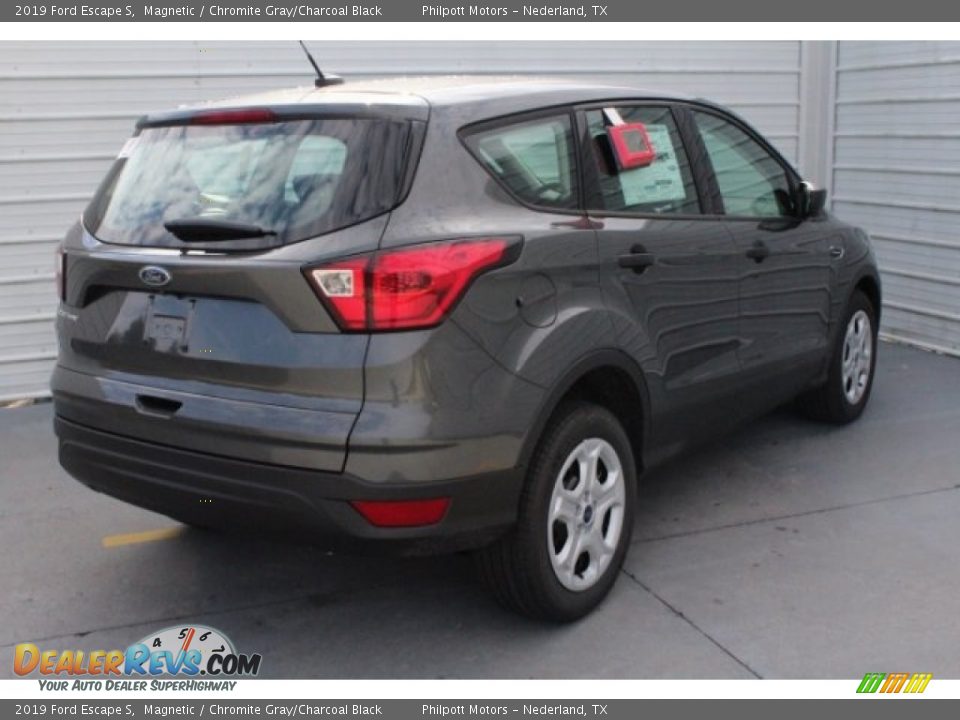 2019 Ford Escape S Magnetic / Chromite Gray/Charcoal Black Photo #9