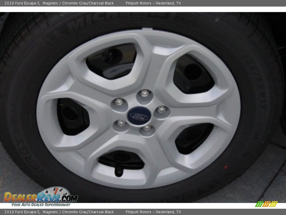 2019 Ford Escape S Magnetic / Chromite Gray/Charcoal Black Photo #10