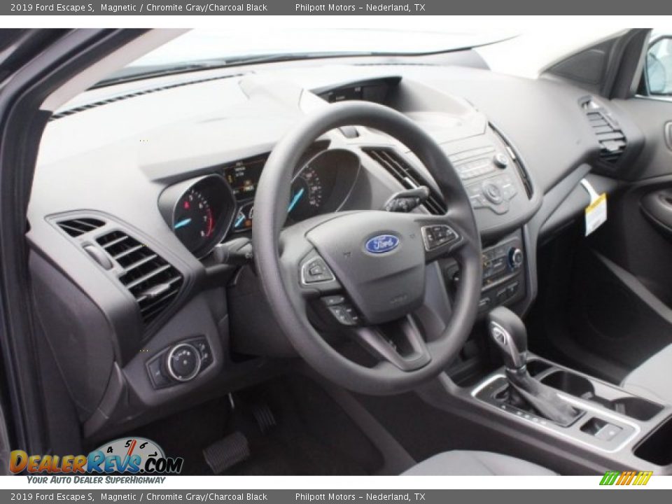 2019 Ford Escape S Magnetic / Chromite Gray/Charcoal Black Photo #13