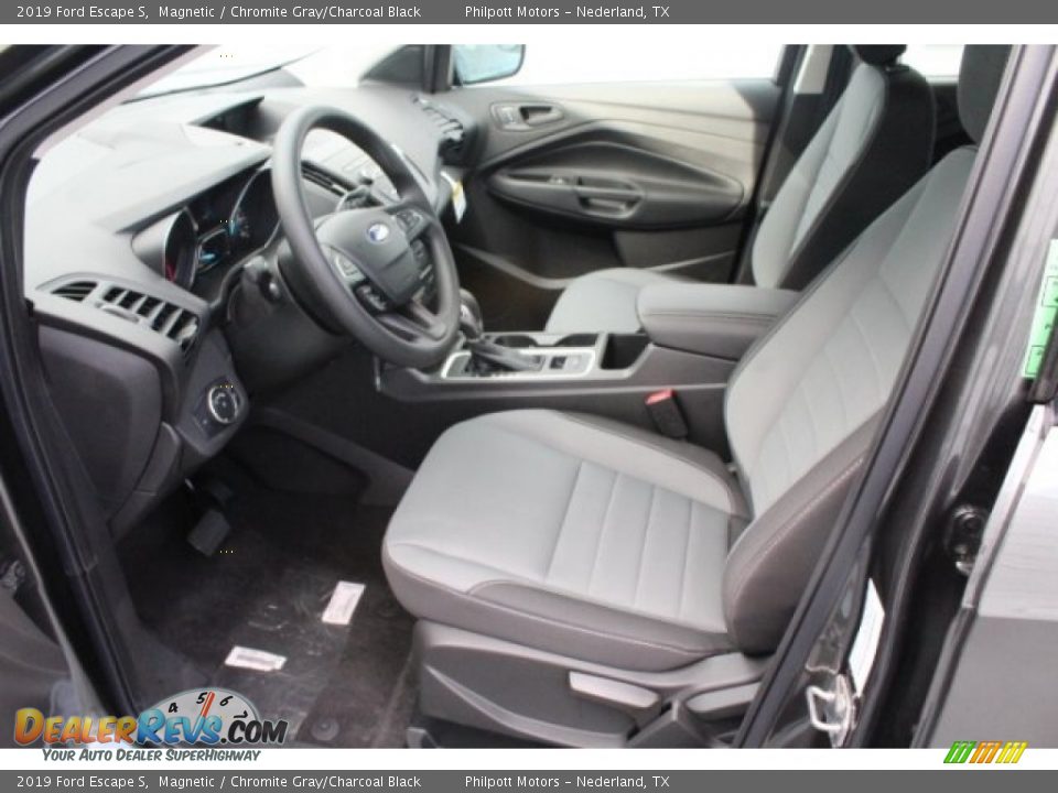 2019 Ford Escape S Magnetic / Chromite Gray/Charcoal Black Photo #14