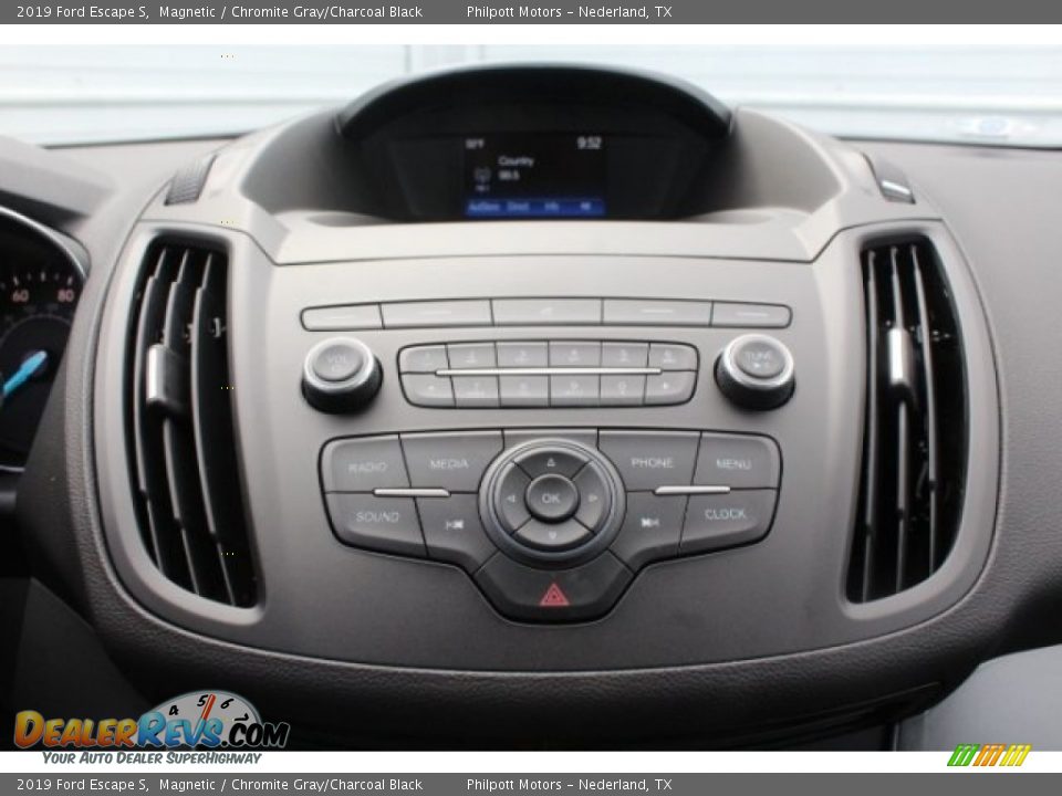 2019 Ford Escape S Magnetic / Chromite Gray/Charcoal Black Photo #16