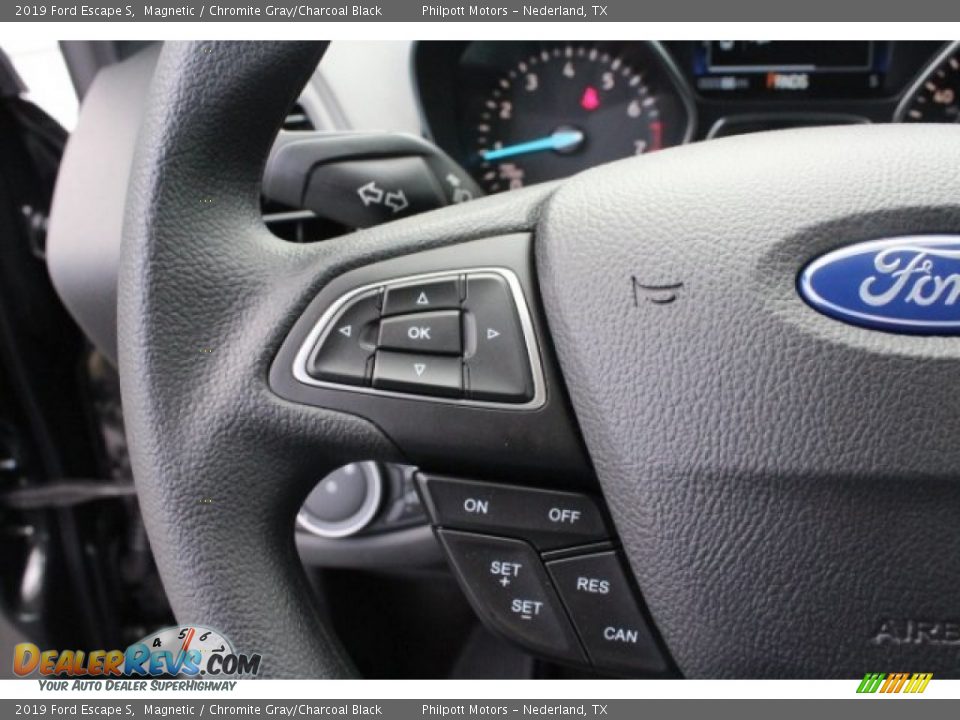 2019 Ford Escape S Magnetic / Chromite Gray/Charcoal Black Photo #19