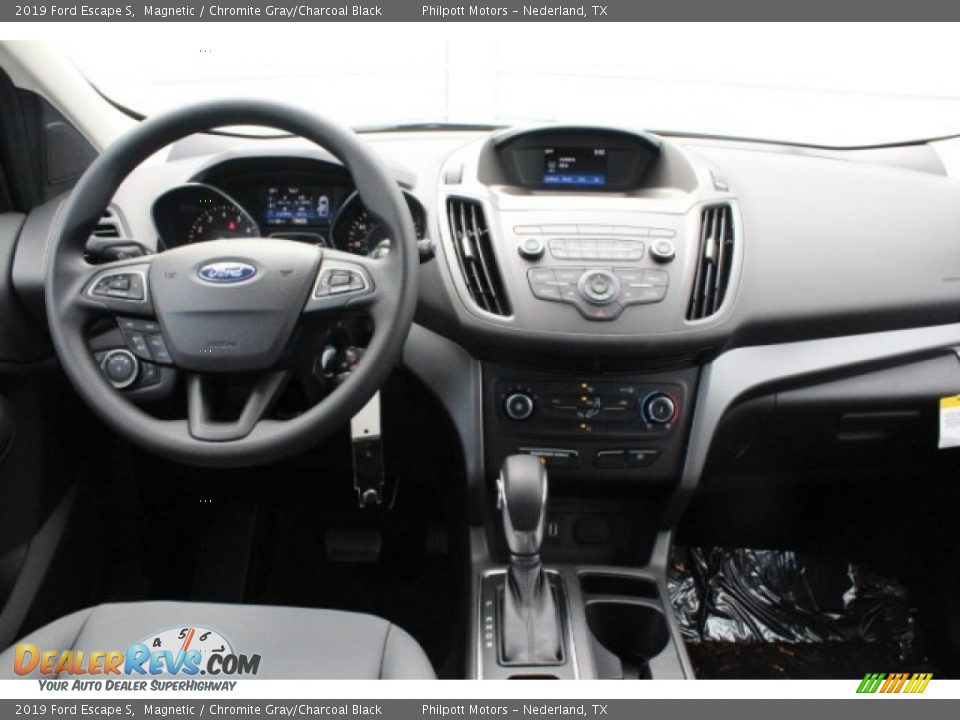 2019 Ford Escape S Magnetic / Chromite Gray/Charcoal Black Photo #25