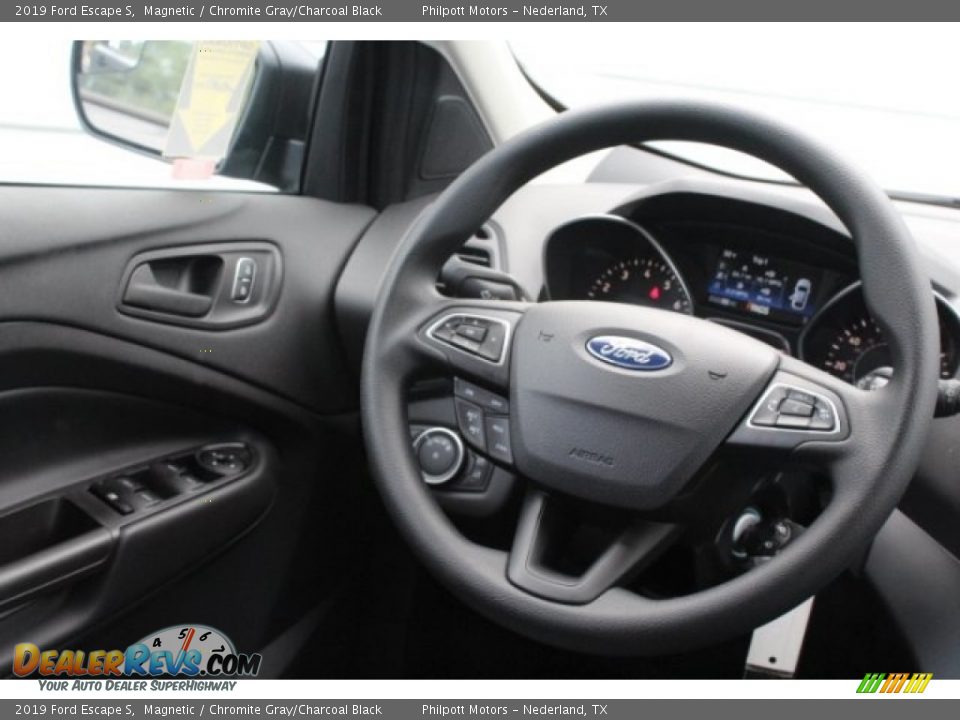 2019 Ford Escape S Magnetic / Chromite Gray/Charcoal Black Photo #26