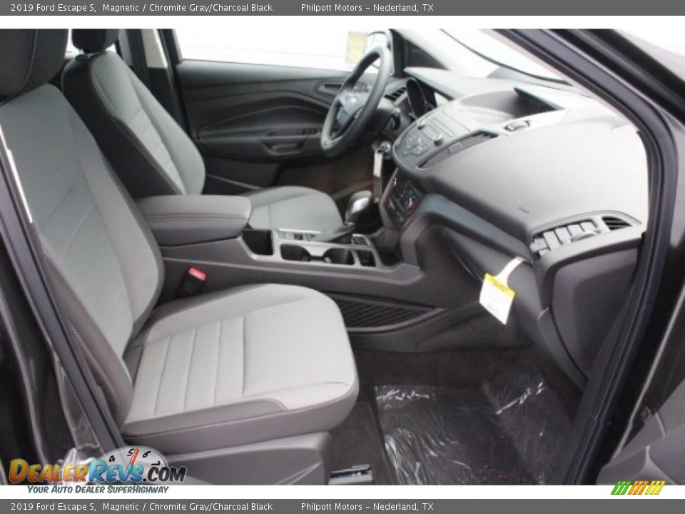 2019 Ford Escape S Magnetic / Chromite Gray/Charcoal Black Photo #32