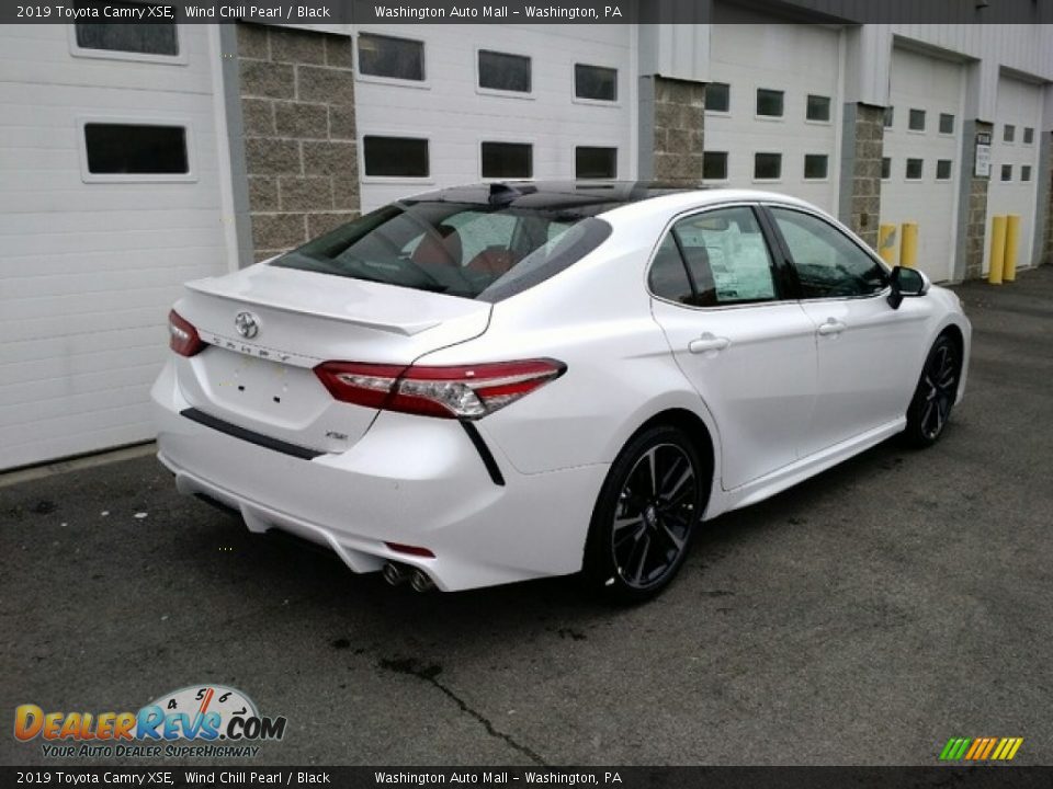 2019 Toyota Camry XSE Wind Chill Pearl / Black Photo #3