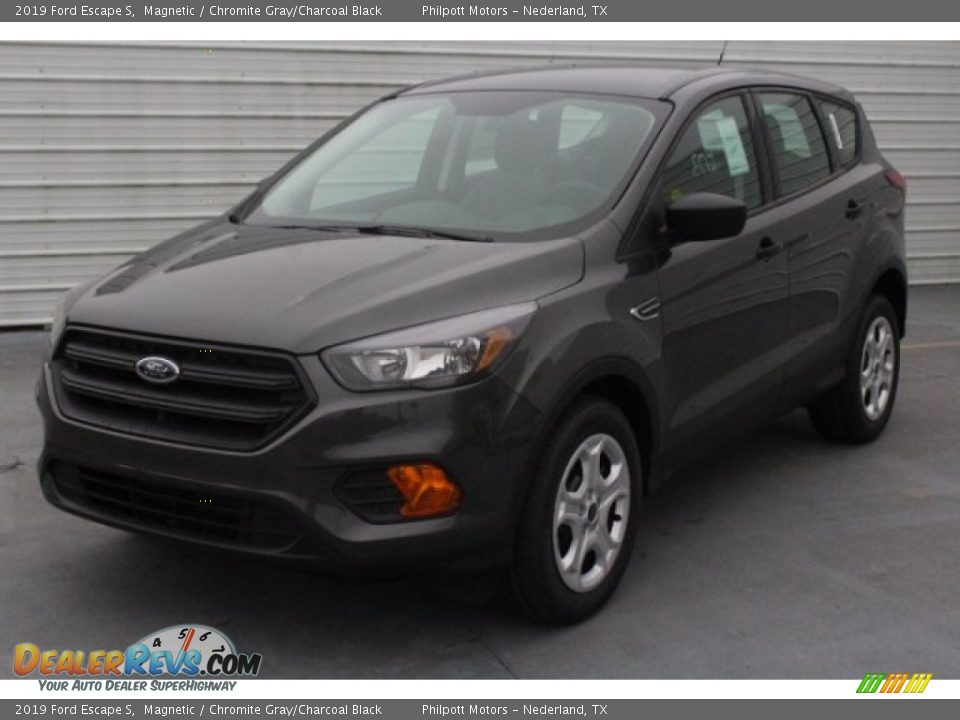 2019 Ford Escape S Magnetic / Chromite Gray/Charcoal Black Photo #3