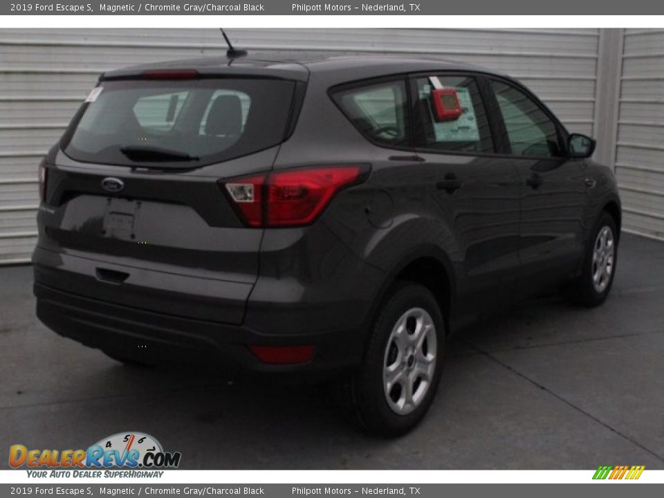 2019 Ford Escape S Magnetic / Chromite Gray/Charcoal Black Photo #9