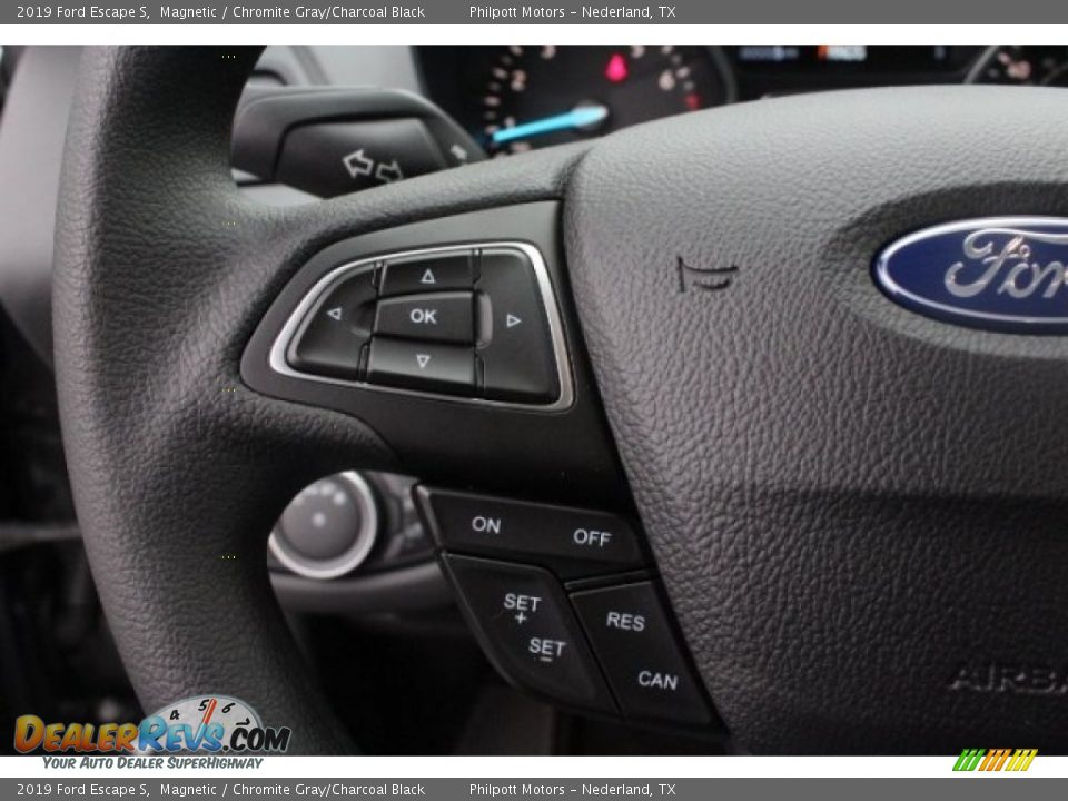 2019 Ford Escape S Magnetic / Chromite Gray/Charcoal Black Photo #19