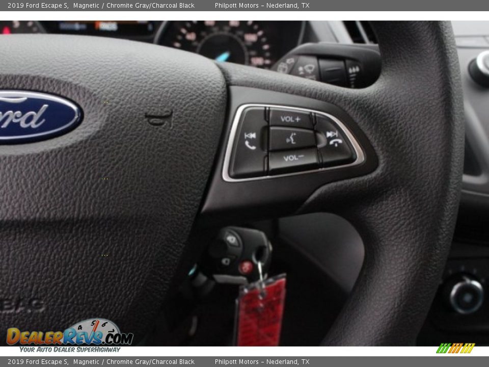 2019 Ford Escape S Magnetic / Chromite Gray/Charcoal Black Photo #20
