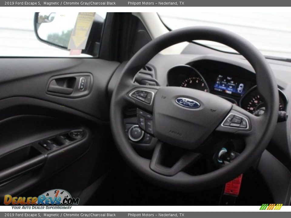 2019 Ford Escape S Magnetic / Chromite Gray/Charcoal Black Photo #26