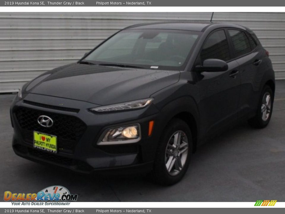 2019 Hyundai Kona SE Thunder Gray / Black Photo #3