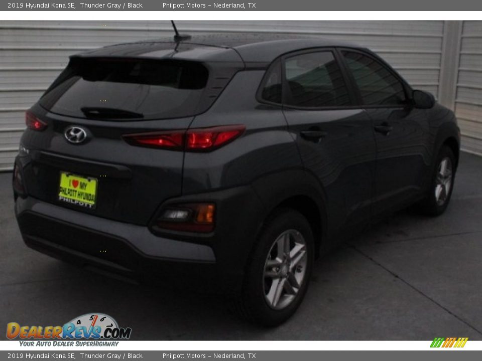 2019 Hyundai Kona SE Thunder Gray / Black Photo #9
