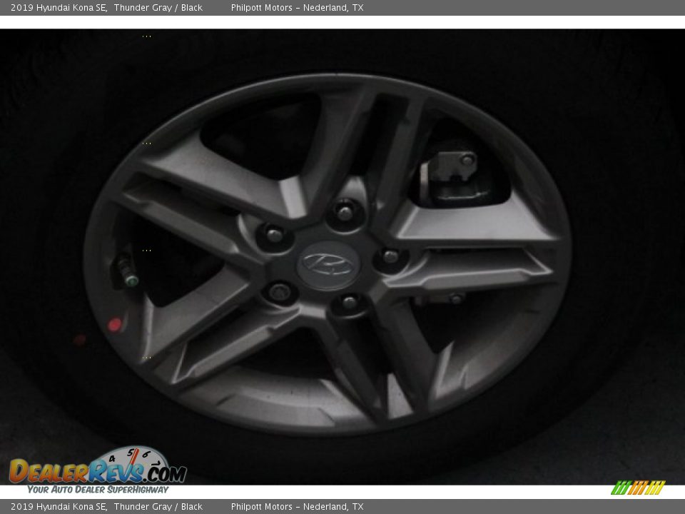 2019 Hyundai Kona SE Thunder Gray / Black Photo #11