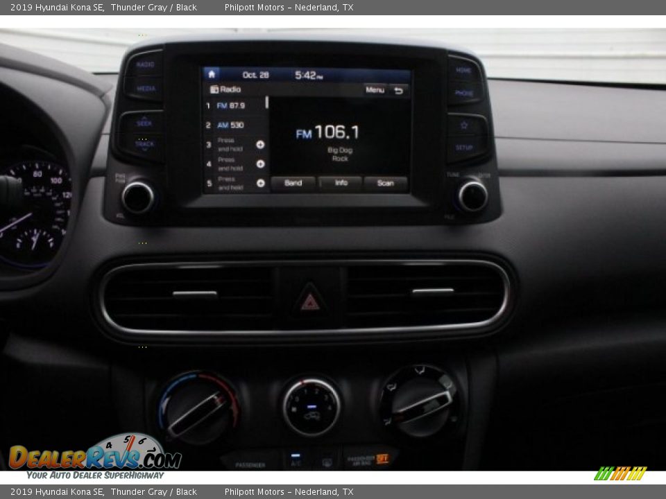 2019 Hyundai Kona SE Thunder Gray / Black Photo #16