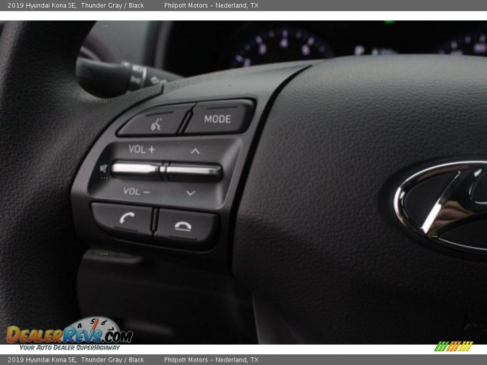 2019 Hyundai Kona SE Thunder Gray / Black Photo #18
