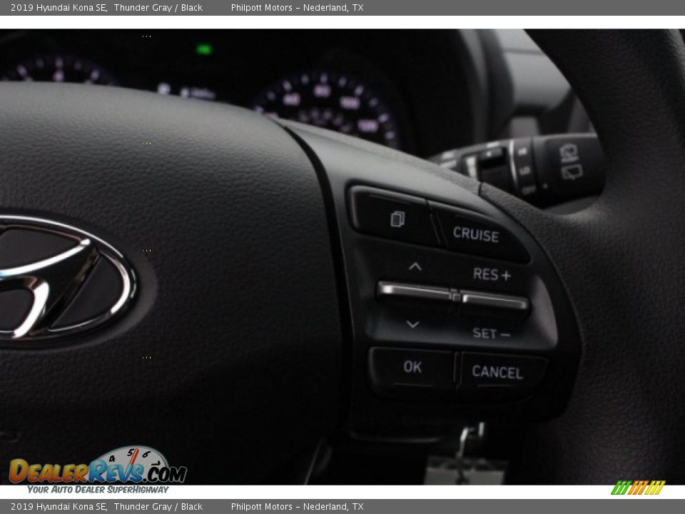2019 Hyundai Kona SE Thunder Gray / Black Photo #19