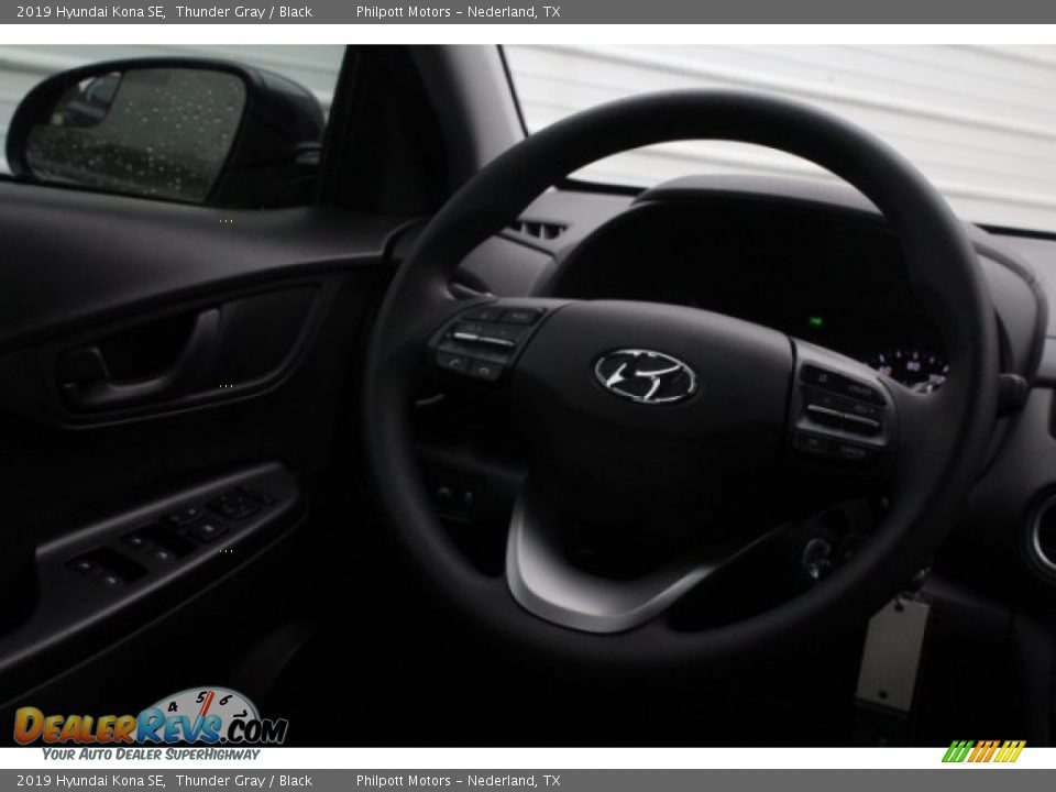 2019 Hyundai Kona SE Thunder Gray / Black Photo #24