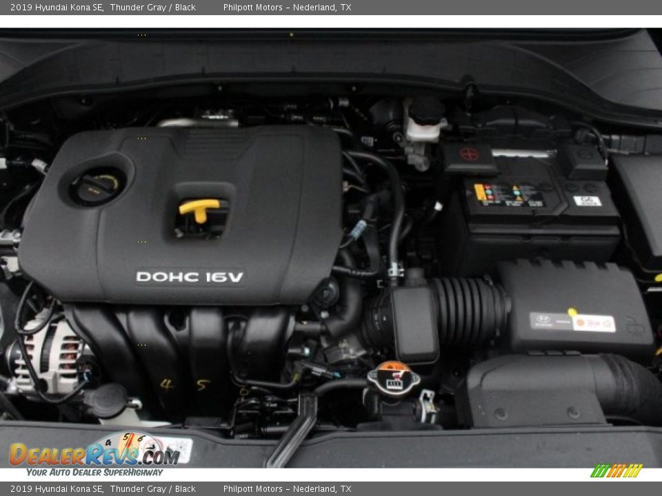 2019 Hyundai Kona SE Thunder Gray / Black Photo #32