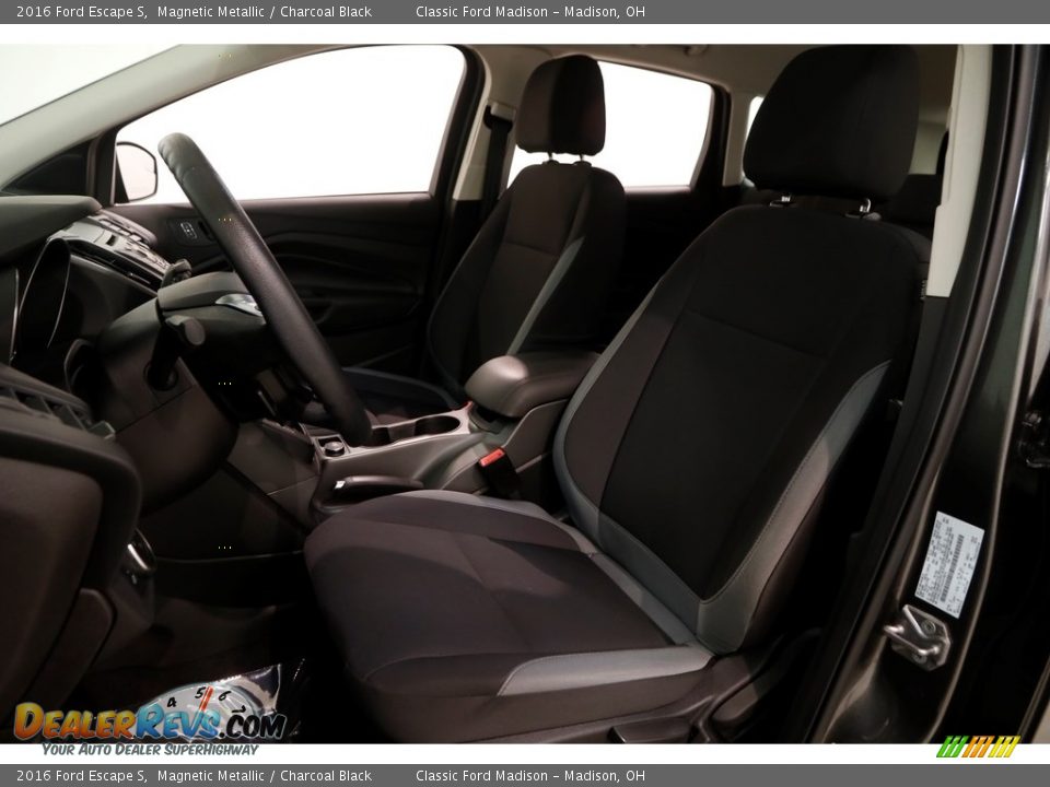 2016 Ford Escape S Magnetic Metallic / Charcoal Black Photo #5