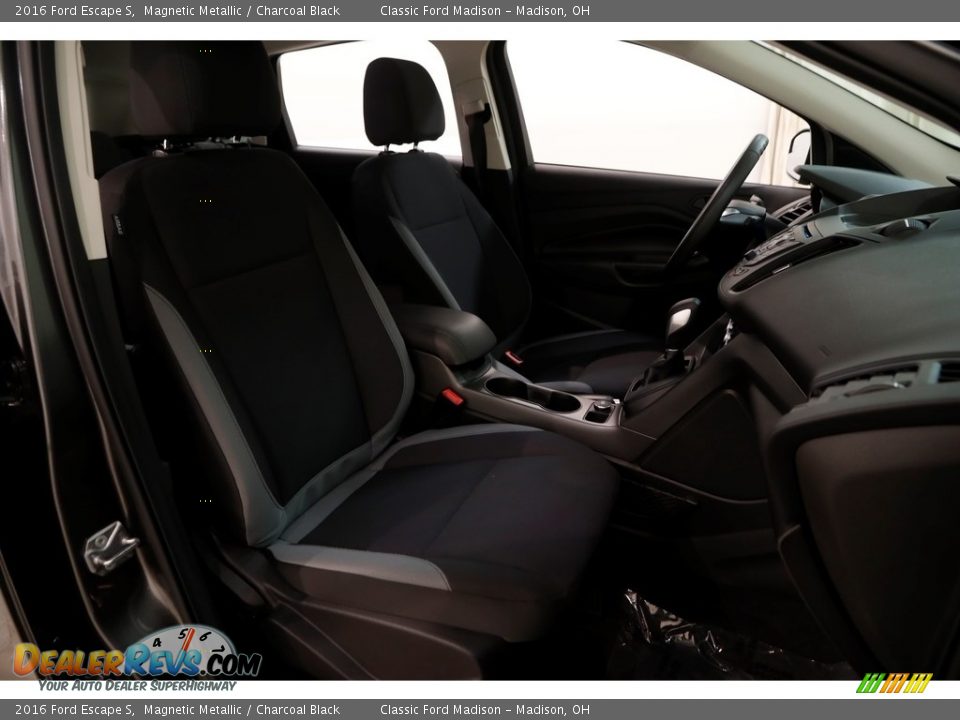 2016 Ford Escape S Magnetic Metallic / Charcoal Black Photo #11