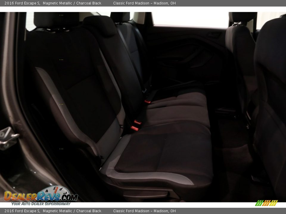 2016 Ford Escape S Magnetic Metallic / Charcoal Black Photo #12