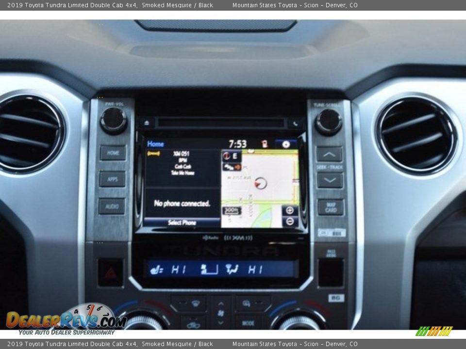 2019 Toyota Tundra Limited Double Cab 4x4 Smoked Mesquite / Black Photo #9