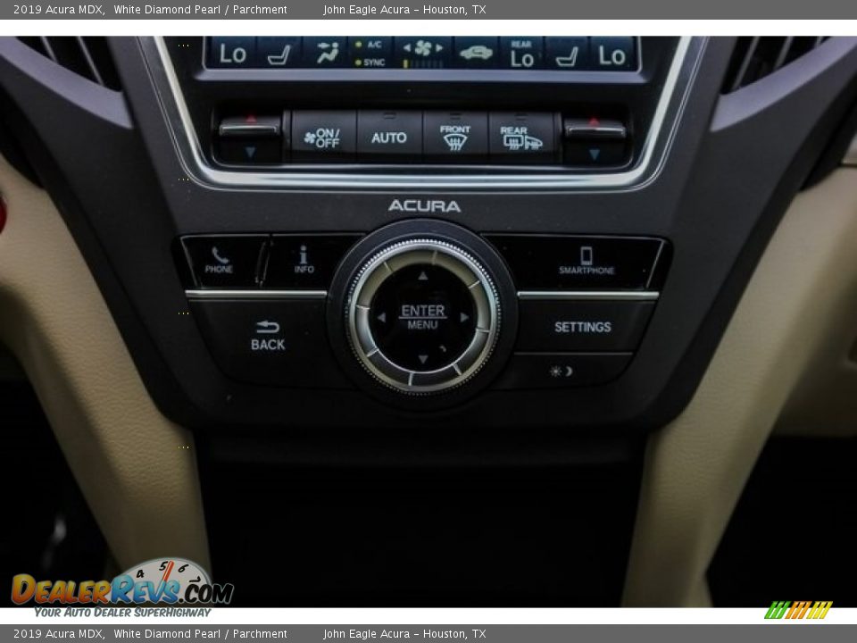 2019 Acura MDX White Diamond Pearl / Parchment Photo #32