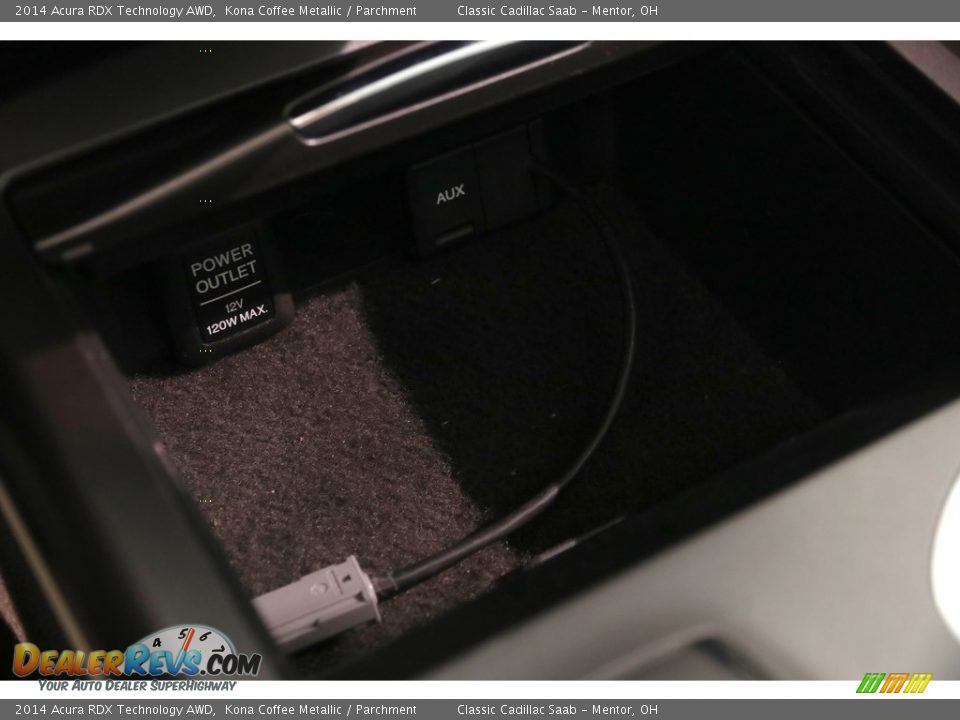 2014 Acura RDX Technology AWD Kona Coffee Metallic / Parchment Photo #17