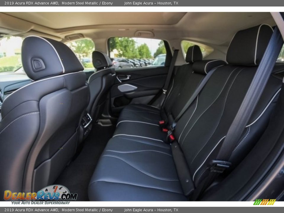 Rear Seat of 2019 Acura RDX Advance AWD Photo #18