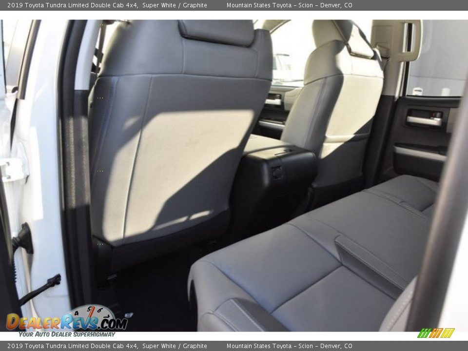 2019 Toyota Tundra Limited Double Cab 4x4 Super White / Graphite Photo #13