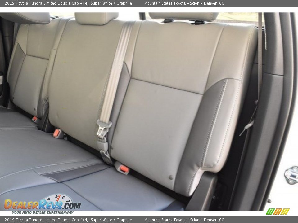 2019 Toyota Tundra Limited Double Cab 4x4 Super White / Graphite Photo #15