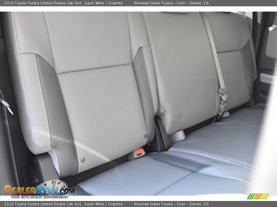 2019 Toyota Tundra Limited Double Cab 4x4 Super White / Graphite Photo #18