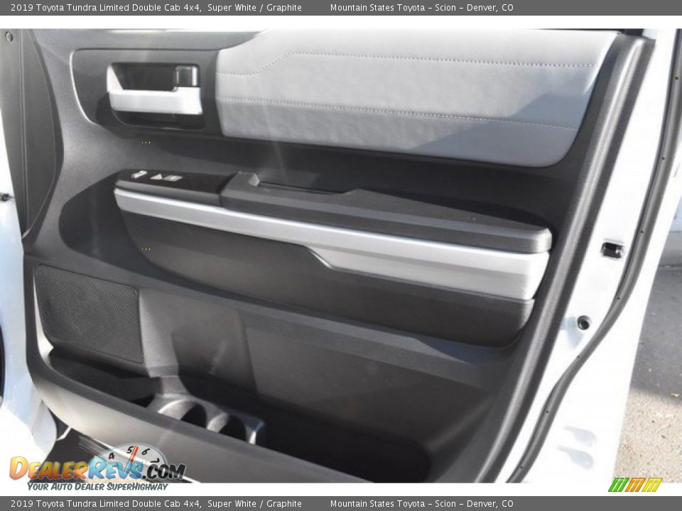 2019 Toyota Tundra Limited Double Cab 4x4 Super White / Graphite Photo #21