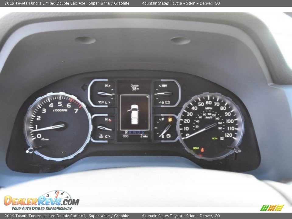 2019 Toyota Tundra Limited Double Cab 4x4 Super White / Graphite Photo #27