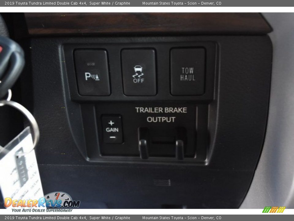 2019 Toyota Tundra Limited Double Cab 4x4 Super White / Graphite Photo #28